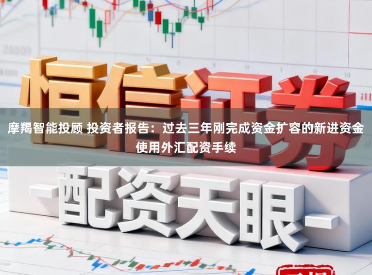 摩羯智能投顾 投资者报告：过去三年刚完成资金扩容的新进资金使用外汇配资手续