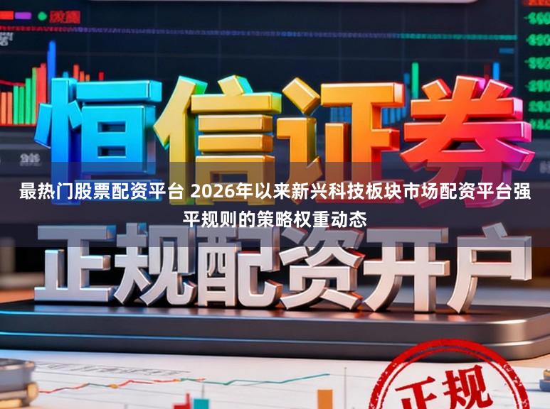 最热门股票配资平台 2026年以来新兴科技板块市场配资平台强平规则的策略权重动态