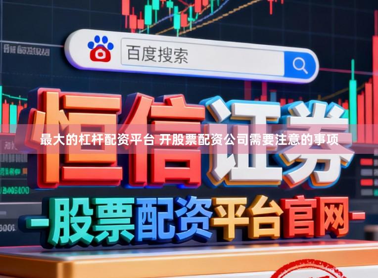 最大的杠杆配资平台 开股票配资公司需要注意的事项
